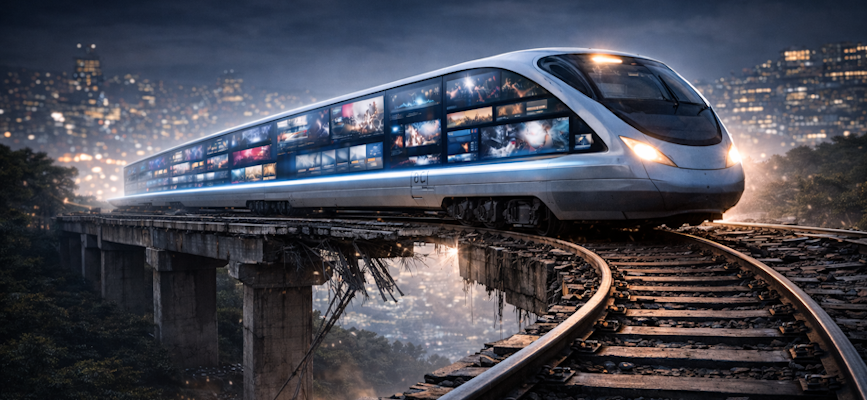-FAST train on crumbling tracks to show infrastructure gap slowing growth-